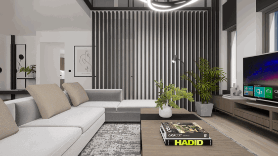 Mezonette Living Room 02